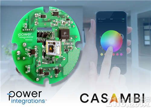 Power Integrations与Casambi Technologies联合推出调光调色智能照明参考设计