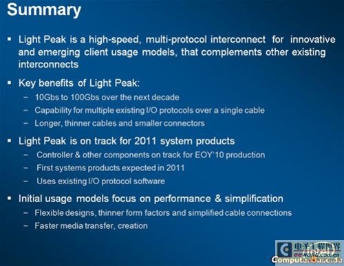 USB3 Out了！Light Peak技术全面展示 