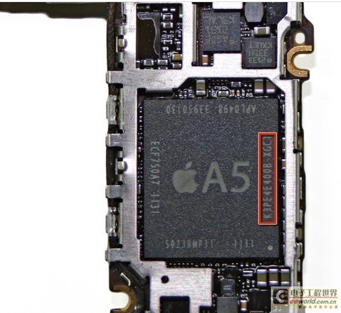 苹果iphone 4s拆解报告 内部芯片解密